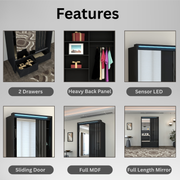 Elara Sliding Door Wardrobe